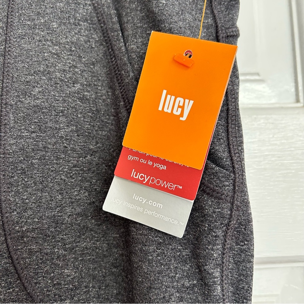 Lucy Yoga Pants in Gray size Small NWT - Picture 3 of 10